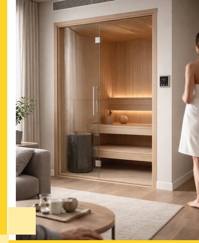 Сауна в квартире под ключ в Мегионе от 125100 р. ЭриданМго