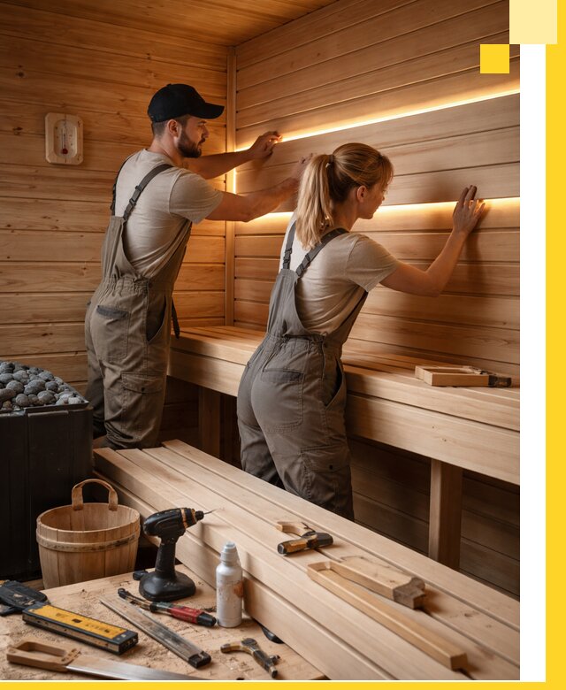 Дизайн саун и бань под ключ с индивидуальным проектом в Мегионе