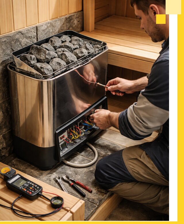 Продажа и установка электрокаменок для саун в Мегионе