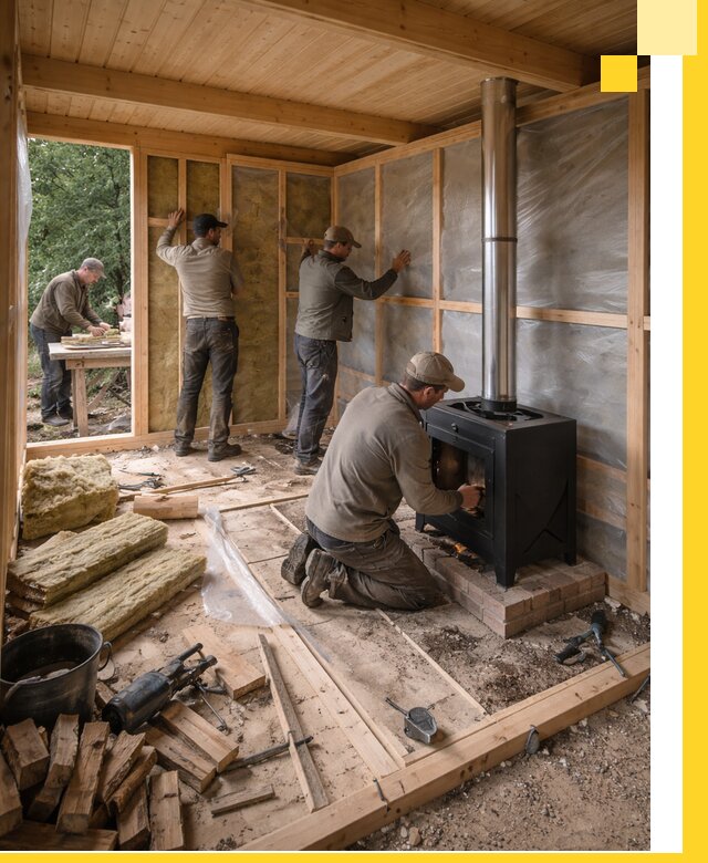 Профессиональный монтаж бань под ключ в Мегионе для дома