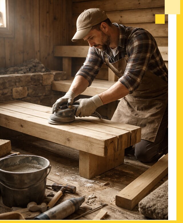 Ремонт бань под ключ в Мегионе с гарантией качества и сроков