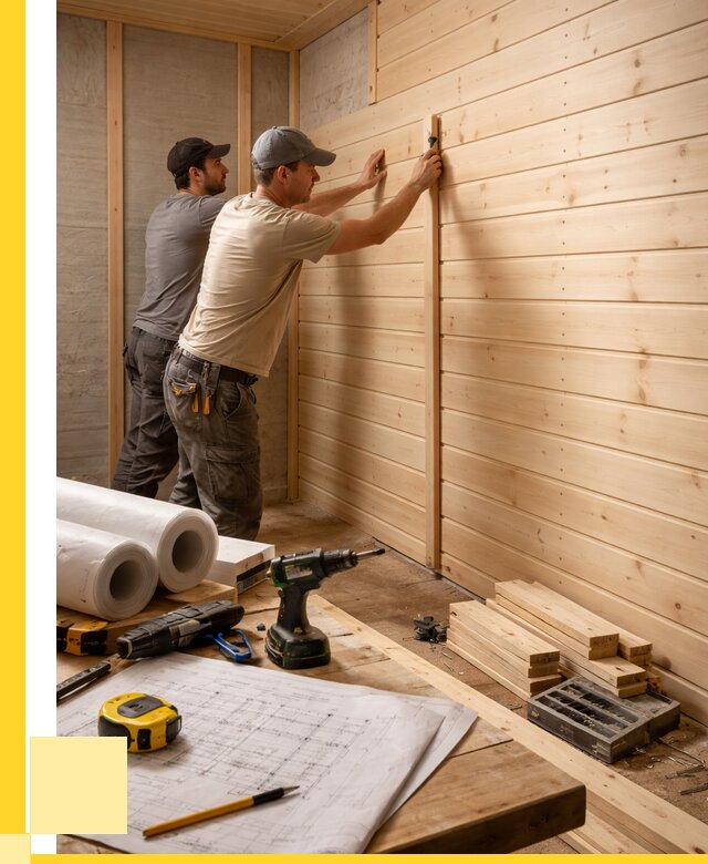 Обшивка бани вагонкой в Мегионе от 1251 р., ЭриданМго