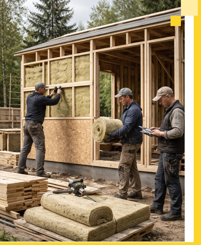 Проектирование и строительство каркасных бань в Мегионе под ключ