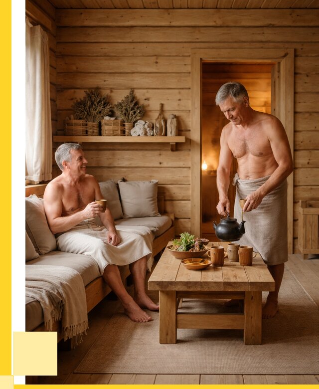 Бани с комнатой отдыха под ключ в Мегионе от 469125 р. | ЭриданМго