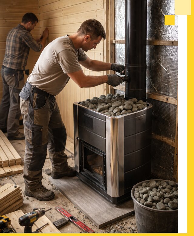 Проектирование и строительство парилок для бани в Мегионе под ключ