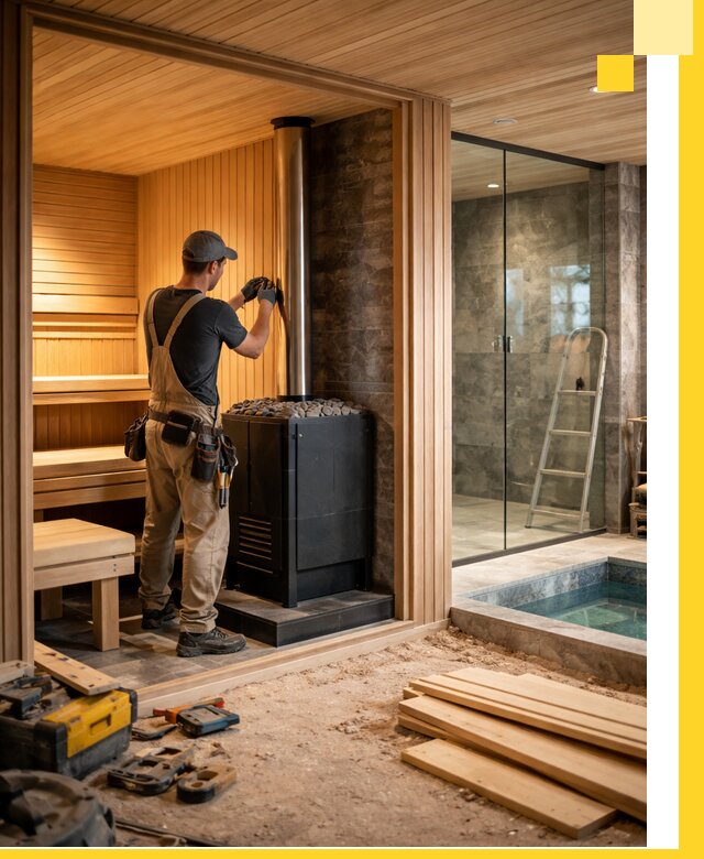 Полное строительство банных комплексов под ключ в Мегионе