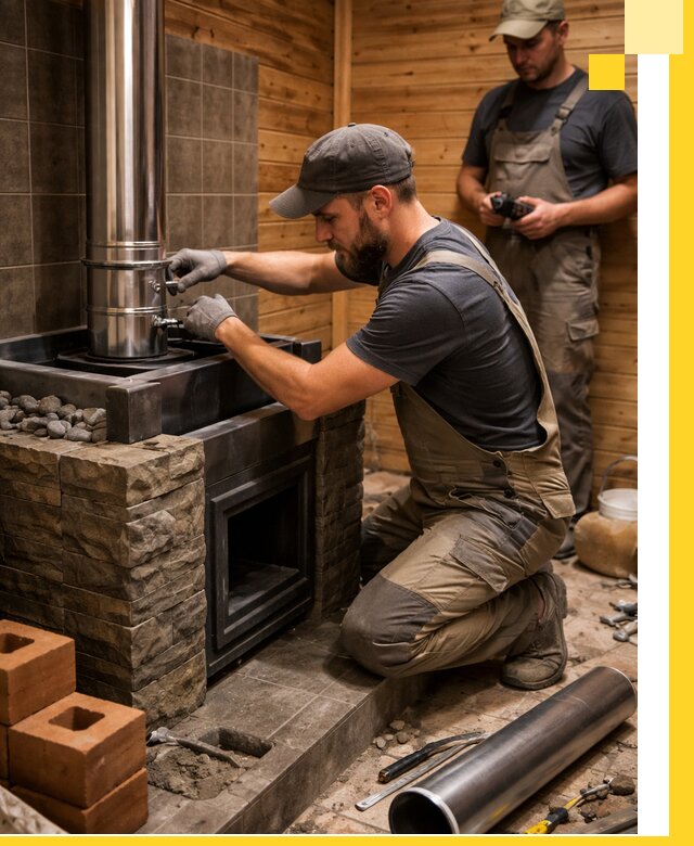 Изготовление и установка банных печей под ключ в Мегионе