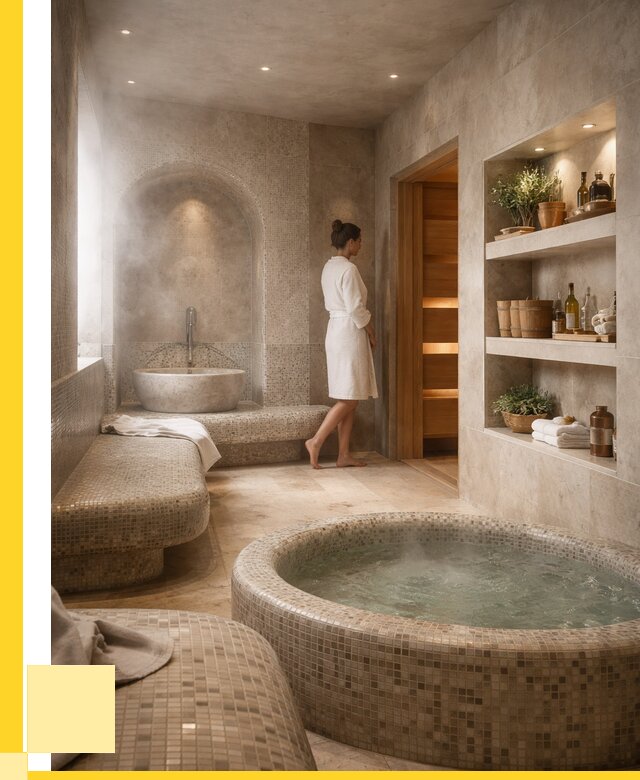 Строительство бани с хамамом в Мегионе от 781875 р. | ЭриданМго