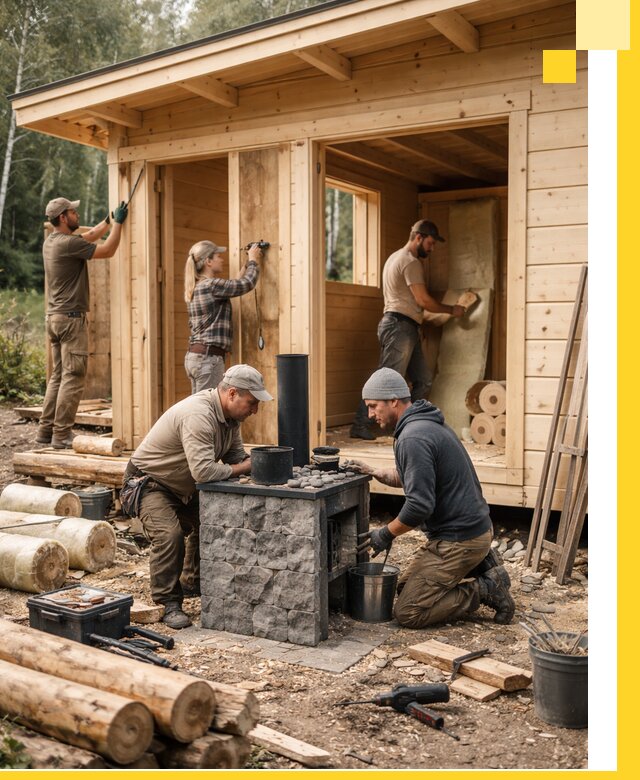 Купить баню под ключ в Мегионе строительство монтаж отделка