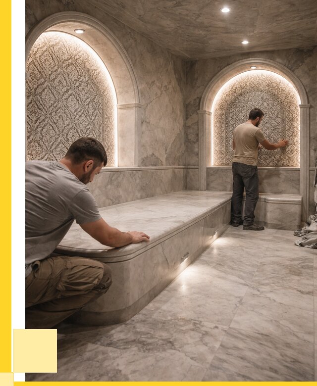 Турецкие бани под ключ в Мегионе от 260625 р. | ЭриданМго