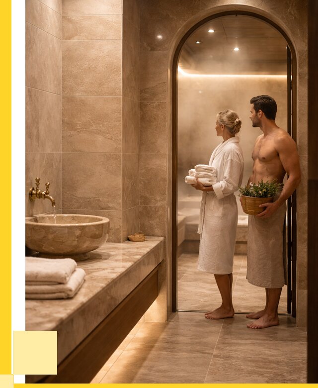 Проект и монтаж сауны и хамама в Мегионе от 364875 р., ЭриданМго