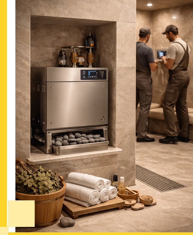 Парогенераторы для хамама в Мегионе от 78188 р. | ЭриданМго