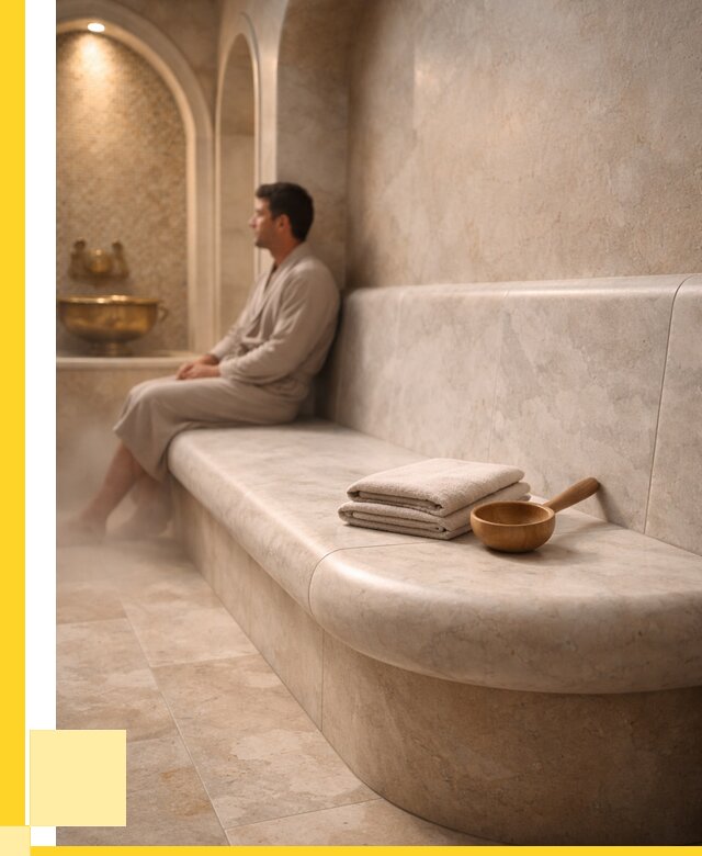 Сиденья для хамама в Мегионе под ключ от 12510 р. | ЭриданМго