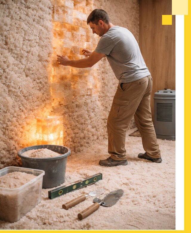 Проектирование и монтаж соляных комнат в Мегионе под ключ