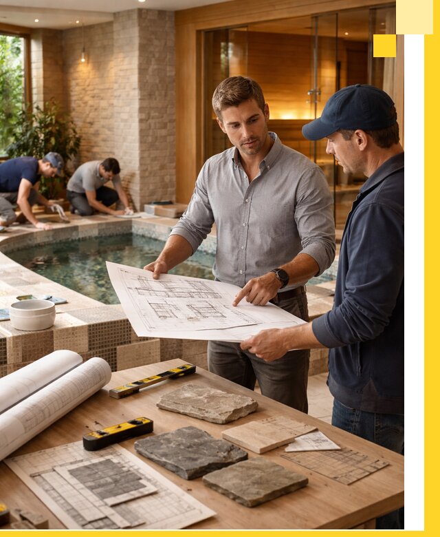 Проектирование SPA зон под ключ в Мегионе с инженерией